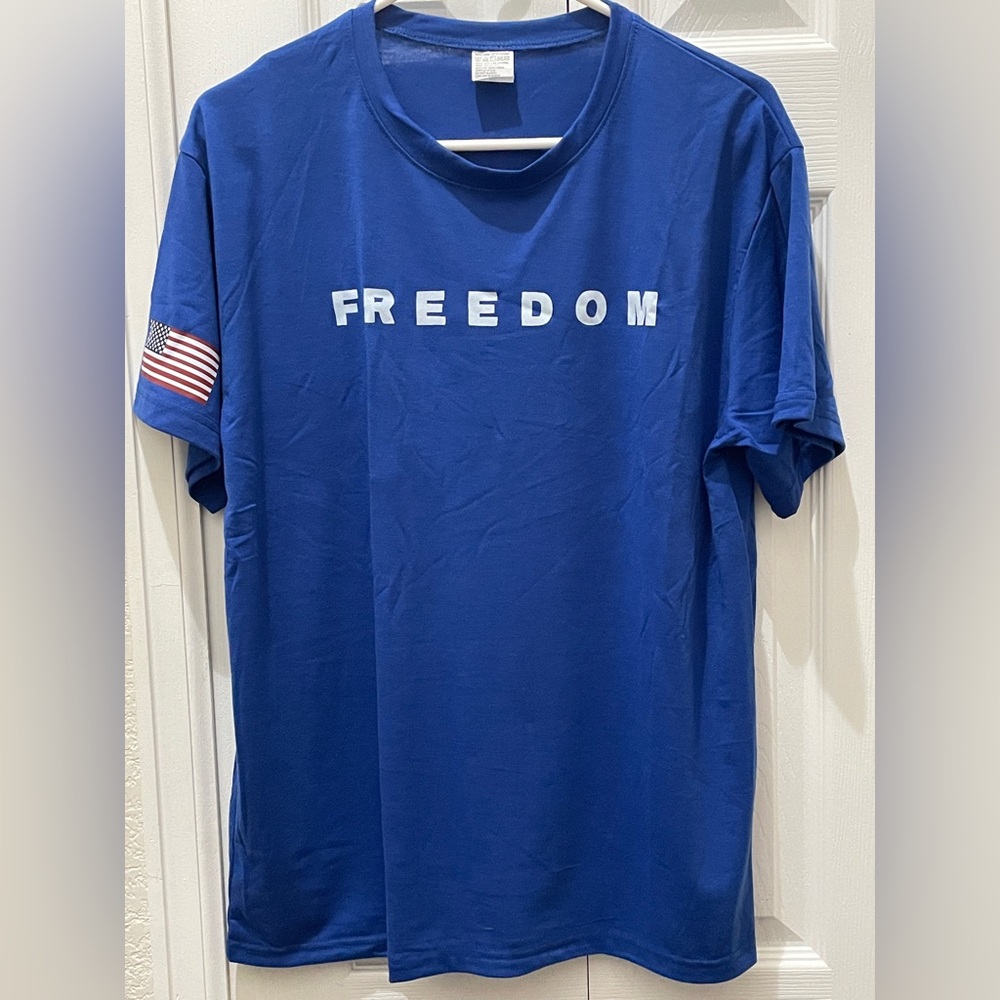 Freedom Blue Short Sleeve Tee